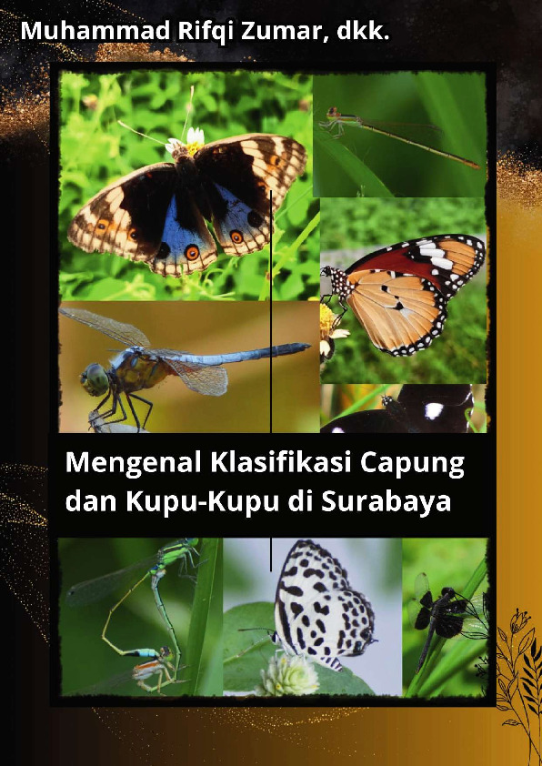 Cover buku Mengenal Klasifikasi Capung dan Kupu-Kupu di Surabaya